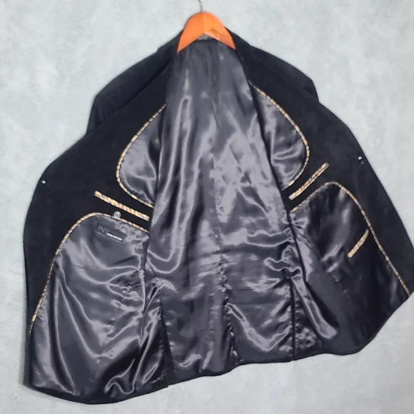 Jones New York Black Corduroy Sport Coat - Picture 3 of 9